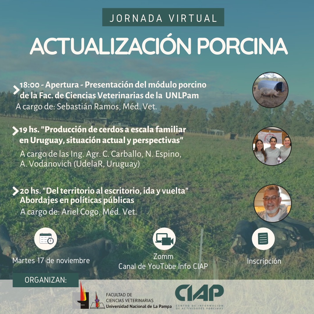 Jornada CIAP actualización porcina